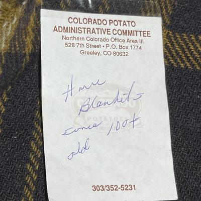 Lot 469 Antique Saddle blanket