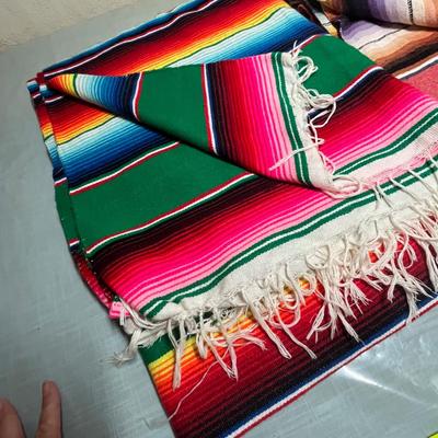 Lot 470 Mexican saddle blankets