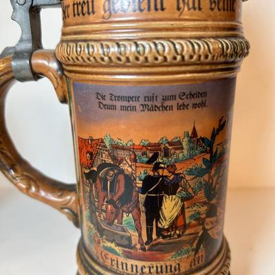 Lot 142. Vintage German Beer Steins