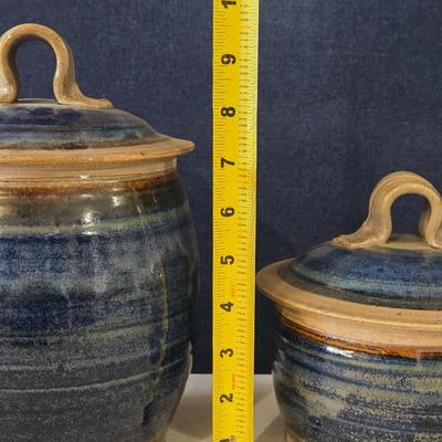 (2) Ceramic Cannisters