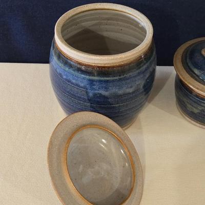 (2) Ceramic Cannisters