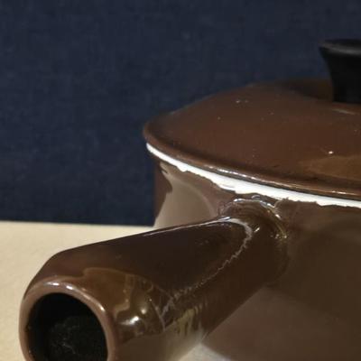 Le Crueset Wrought Iron Enamel Ware Saucepan