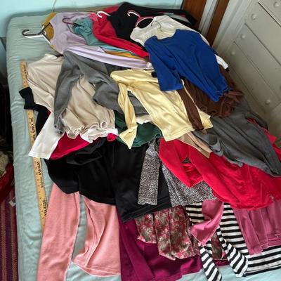 Lot 481 Large lot of ladies tops