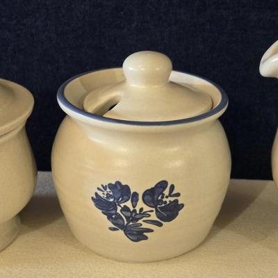 PFALTZGRAFF Creamer, Sugar, and Honey Bowl