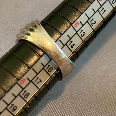 THREE Sterling Estate Rings