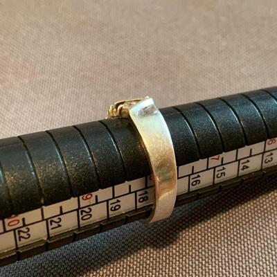 THREE Sterling Estate Rings