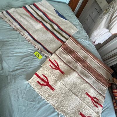 Lot 490 Mexican rugs