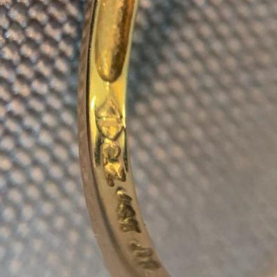 14k Gold Estate Ring Size 5