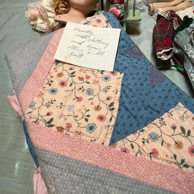 Lot 498 Doll Clothes & other