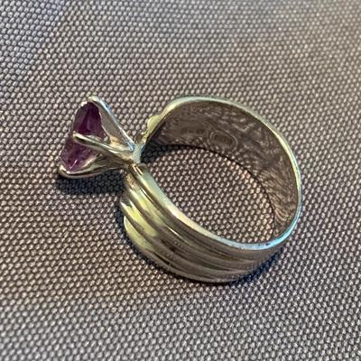 Sterling Estate Ring Size 8