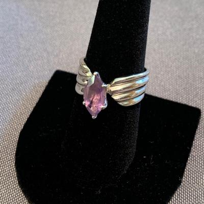 Sterling Estate Ring Size 8