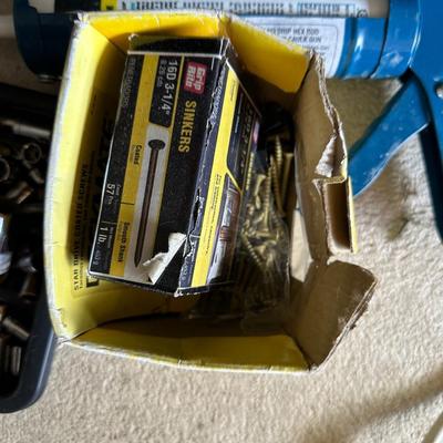 RYOBI BELT SANDER, COME ALONG, ASSORTMENT OF SOCKETS AND MORE