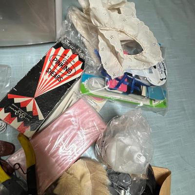 Lot 506 Doll & sewing supplies