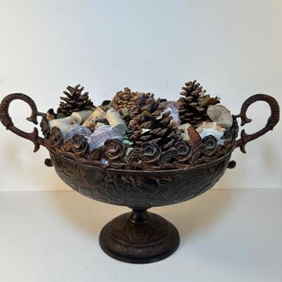Lot 154. Decorative Metal Bowl
