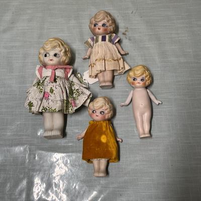 Lot 514 Bisque Dolls 1920
