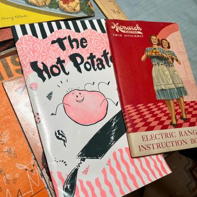 Lot 521 Cook Book leaflets