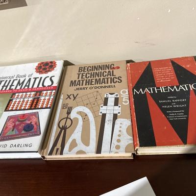 Mathematics book lot
