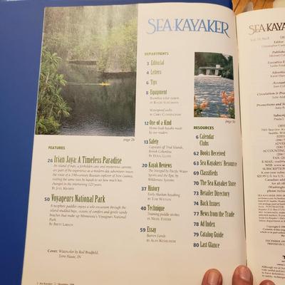 Sea Kayak Magazines 1998-2006 (LLR-KD)