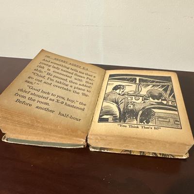 Vintage book Secret Agent X9