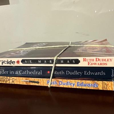 Ruth Dudley Edwards murder mystery lot