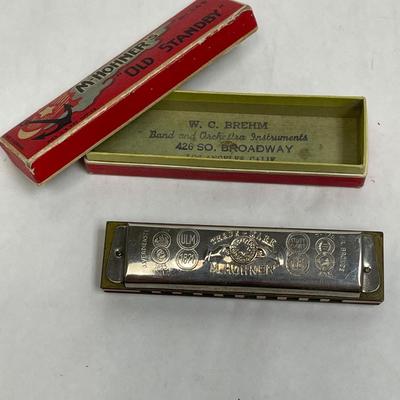 Vintage M. Hohner Harmonica
