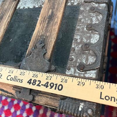 Lot 530 Antique Trunk