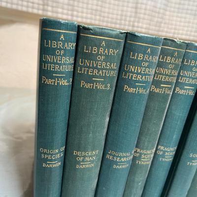 Lot 532 Library of Literature books