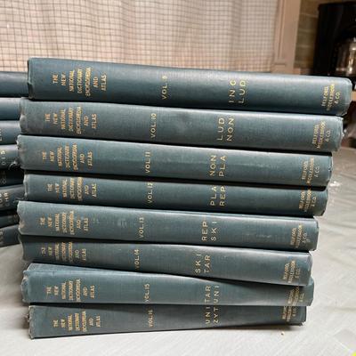 Lot 533 Dictionary/ Encyclopedia/ Atlas set