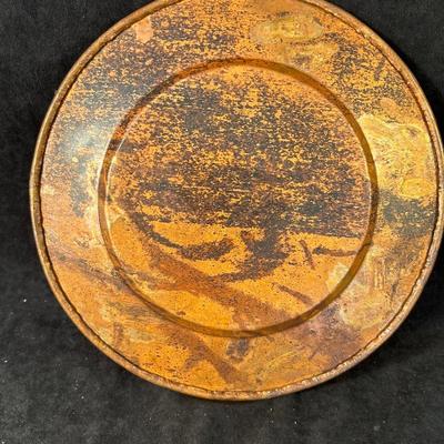 Lot 163, Rust Colored Home Decor Pieces