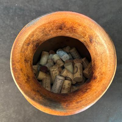 Lot 163, Rust Colored Home Decor Pieces