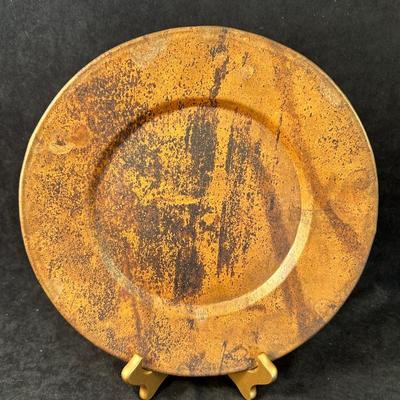 Lot 163, Rust Colored Home Decor Pieces