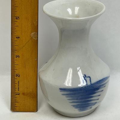 Hand Painted Ceramic Vase