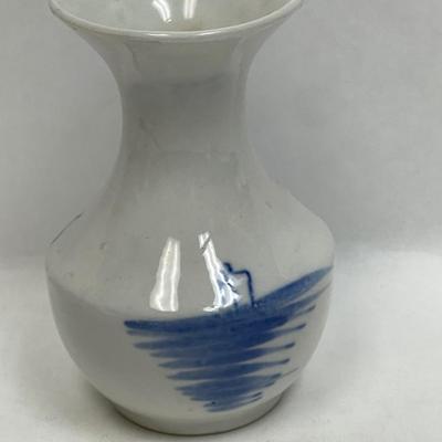 Hand Painted Ceramic Vase