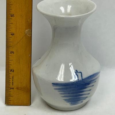 Hand Painted Ceramic Vase