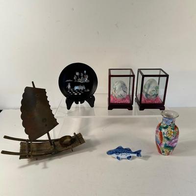 Lot 166. Asian-themed Collectibles
