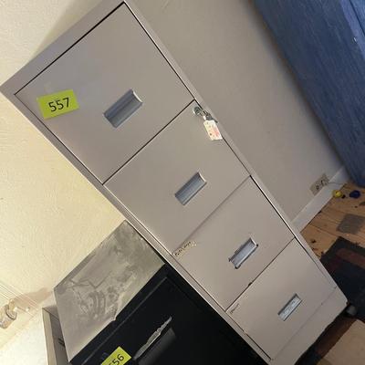 Lot 557 File Cabinet