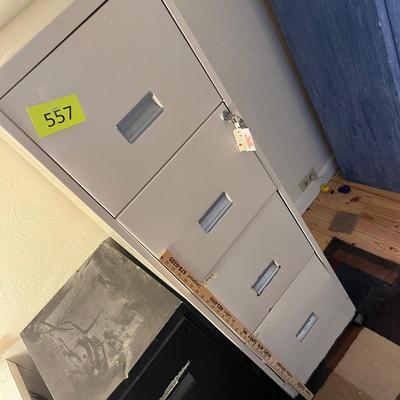 Lot 557 File Cabinet