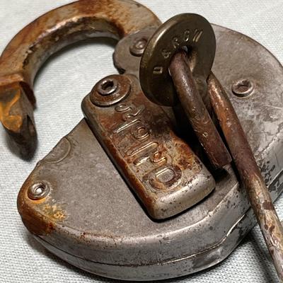 Lot 558 Denver & Rio Grande Padlock