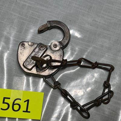 Lot 561 Denver & Rio Grande Padlock