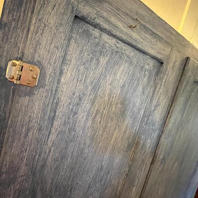 Lot 757 Vintage wardrobe cabinet