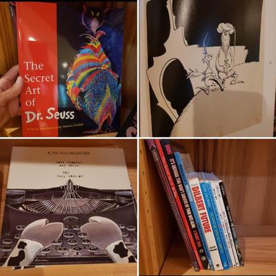 The Secret Art of Dr Seuss, Far Side, Dilbert Books and More (LLR-KD)
