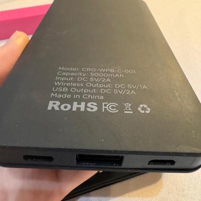 Several Wireless Chargers, Charger Chords, and Other Tech Accessories (K-DZ)