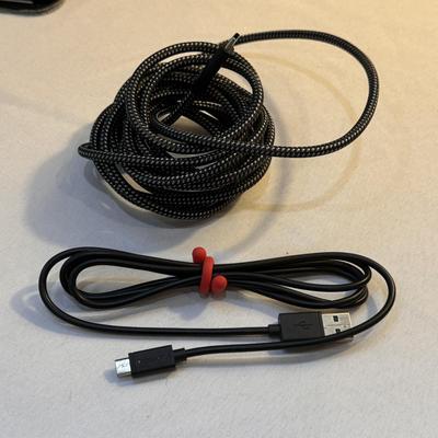 Several Wireless Chargers, Charger Chords, and Other Tech Accessories (K-DZ)