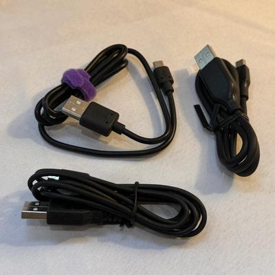 Several Wireless Chargers, Charger Chords, and Other Tech Accessories (K-DZ)