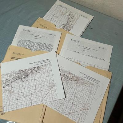 Lot 584 older Colorado maps