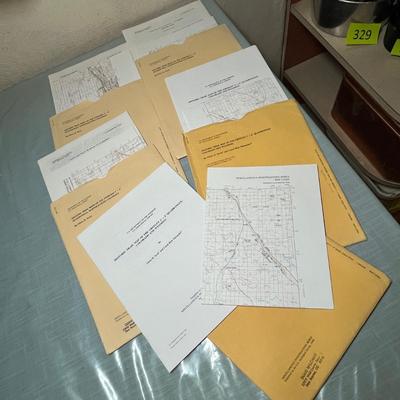 Lot 584 older Colorado maps