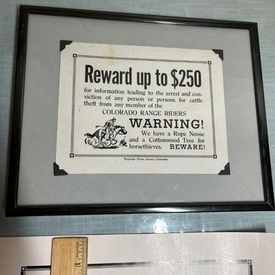 Lot 589 Vintage signs