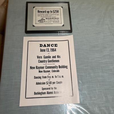 Lot 589 Vintage signs