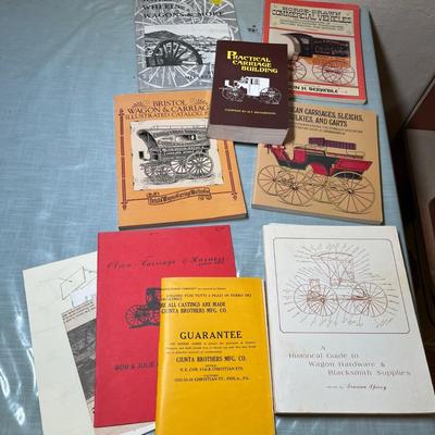 Lot 598 Booklets on Wagons
