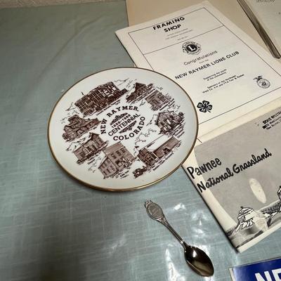Lot 610 New Raymer Centennial Souvenirs